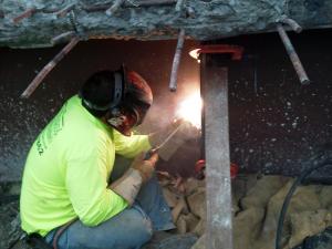 XTREME Fabrication expert welding stiffiners.