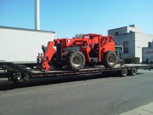 Our Skytrak 10054 telehandler forklift