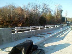 VDOT bridge rail by XTREME Fabrication of Maryland.